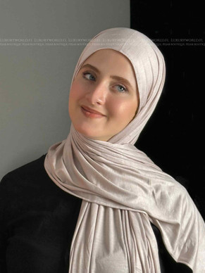 KUWAITI JERSEY SHAWL - BABY PINK