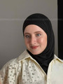 HIJAB AL AMIRA COTTON - BLACK