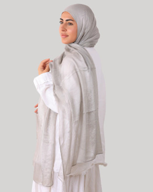 MESSY CHIFFON SHAWL 