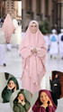 PRAYER WEAR I KHIMAR & SKIRT - BERRY