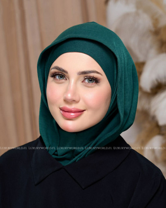 EASY SCARF & NINJA UNDERCAP l COTTON  - GREEN
