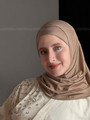 HIJAB AL AMIRA COTTON - COFFEE 
