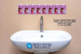 How to Perform Wudu Display Poster (Girl) - (English-Arabic)
