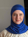 حجاب الاميرة قطن - اللون الأزرق