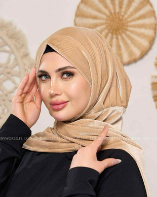 VELVET EASY HIJAB - BEIGI 