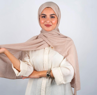 TURKISH INSTANT HIJAB | BEIGE