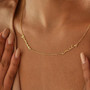 Goldplated couple nacklace ( Eng. name)