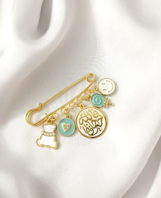21k gold-plated-  Babyborn gift Duaa