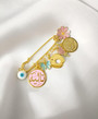 21k gold-plated-  Babyborn girlName 