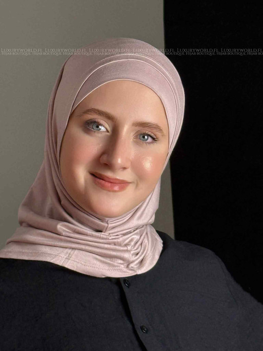 HIJAB AL AMIRA COTTON - PINK
