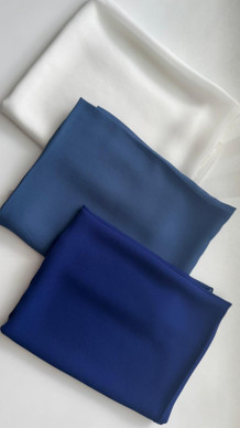 Kuwaiti Chiffon Hijab – Blue  Collection