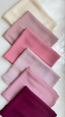 Kuwaiti Chiffon Hijab – pink  Collection