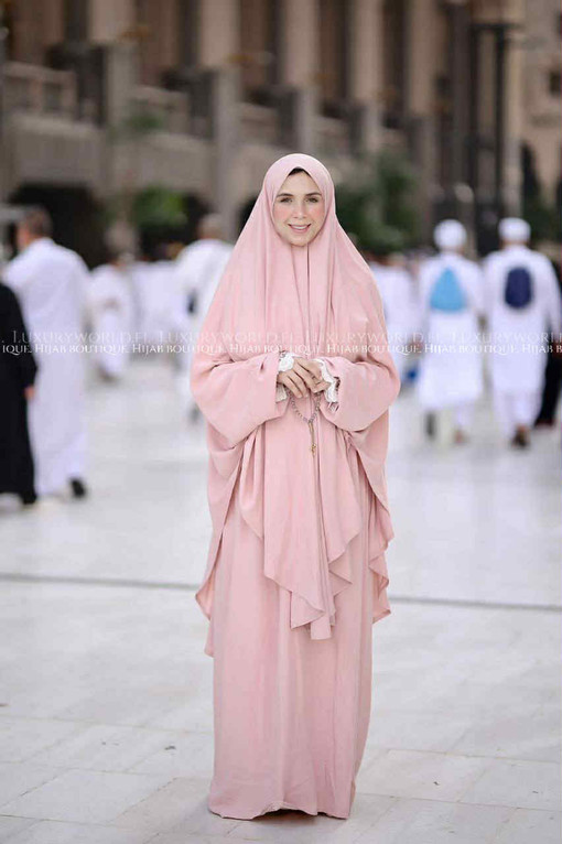 PRAYER WEAR I KHIMAR & SKIRT - LIGHT GREEN