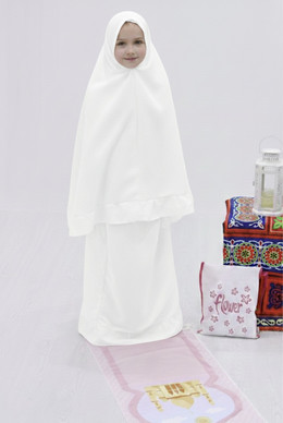 PRAYER WEAR FOR KIDS - White