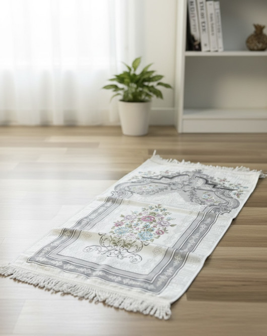 Prayer rug for kids - grey