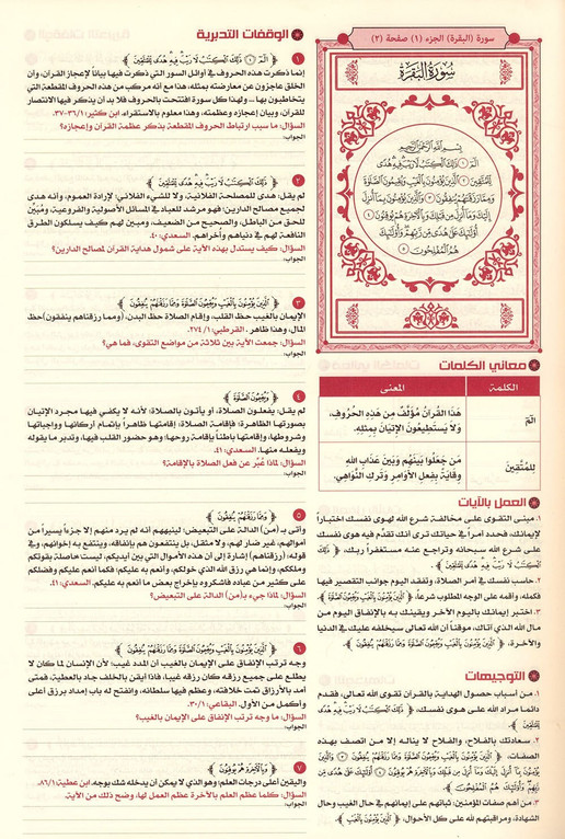 The Quran: Reflection and Action