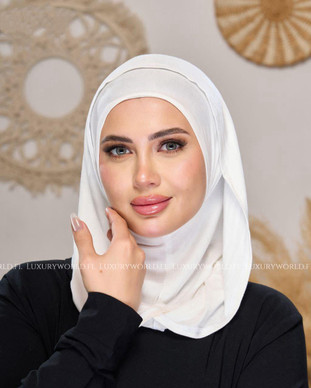 EASY SCARF & NINJA UNDERCAP l COTTON  - OFFWHITE