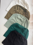 NO THREAD BONNET - SHADES OF GREEN  
