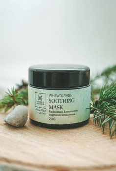 Wheatgrass Soothing Mask- rauhoittava kasvonaamio 20g
