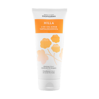 Hilla 2-in-1 Oil Scrub- vartalokuorinta 200ml 