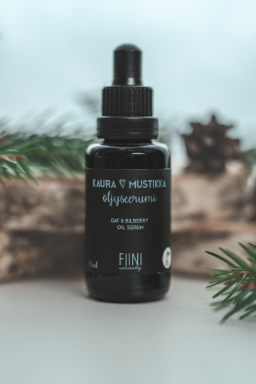 Kaura & Mustikka- öljyseerumi 30ml