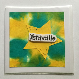 Handmade card to friend #1