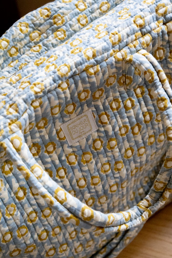 Boho-chic weekender-kassi Isha Blue