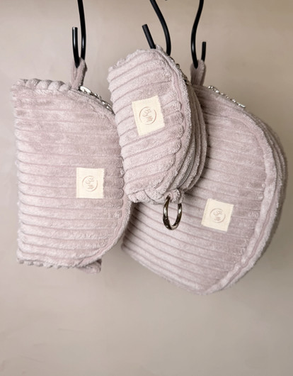 Home Nest – Meikkipussi S - Pocket Pouch - Dusty rose