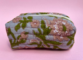 ByM coin pouch-Flower blue