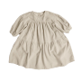 Beige Inez vakosamettimekko lapsille