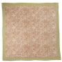 Savane - Puuvillahuivi, rose-khaki värissä, koko 60x60 cm