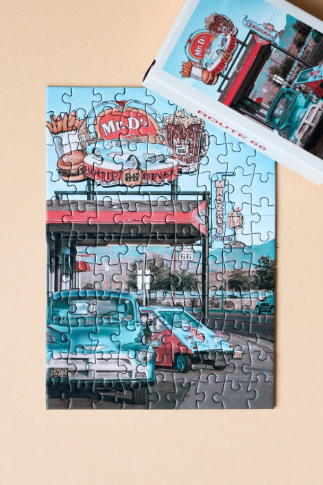 Minipalapeli, 99 palaa - Route 66