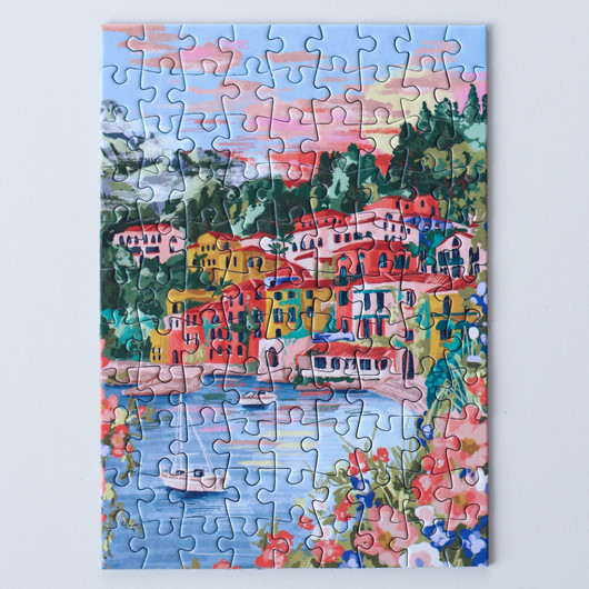 Minipalapeli, 99 palaa - Lake Como
