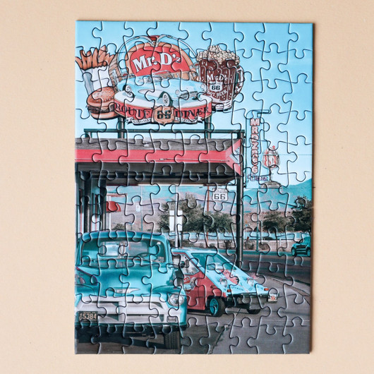 Minipalapeli, 99 palaa - Route 66