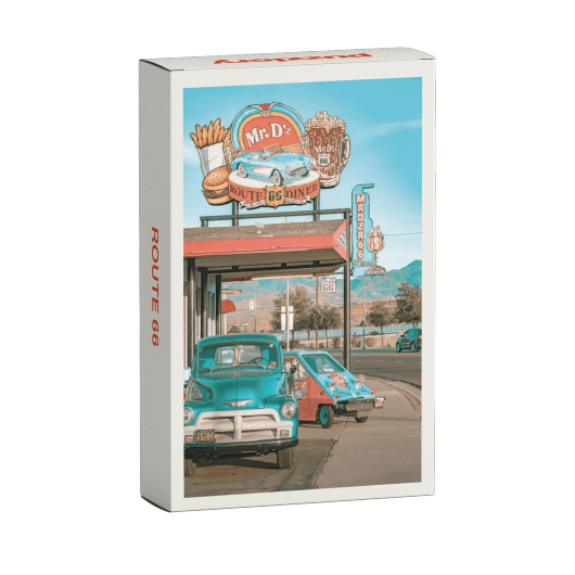 Minipalapeli, 99 palaa - Route 66
