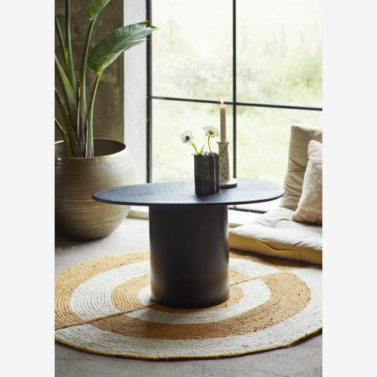 Puuvillapatja 60x100 cm, Taupe-Mustard