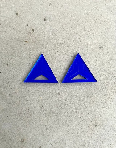 TRIANGLE - KORVAKORUT, sininen