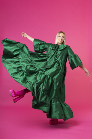 LUSH- SILKKI ILTAPUKU, VIHREÄ