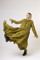 FLOWY- MEKKO PITKÄ, KELTAINEN LEO