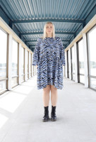 LUSH- BABYDOLL MEKKO, SININEN ZEBRA