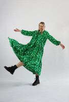 FLOWY- MEKKO PITKÄ, DAISY VIHREÄ