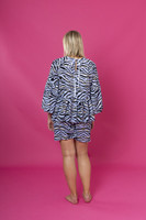 SHORTSIT, SININEN ZEBRA