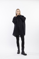 KAULUSPAITA, 100% puuvilla MUSTA