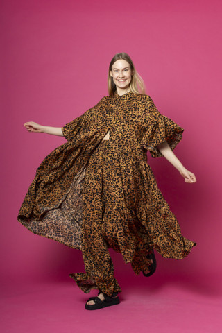 FLIRTY- MEKKO pitkä, LEOPARDI