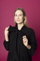 FLOWY - MEKKO PITKÄ, MUSTA