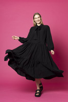 FLOWY - MEKKO PITKÄ, MUSTA