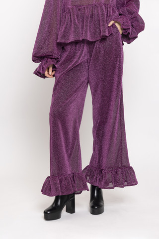 HOUSUT- LILA GLITTER