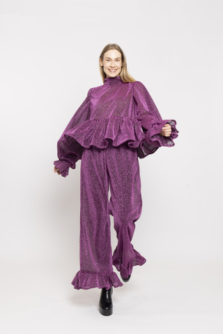 DISHY- PAITA, LILA GLITTER