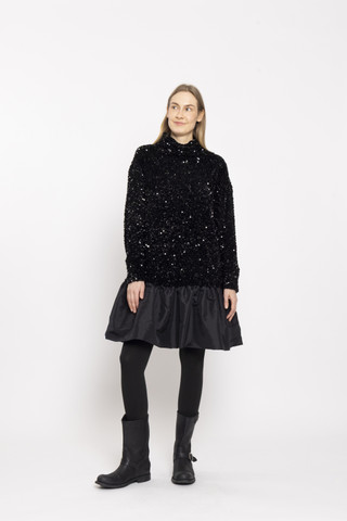 MELLOW- MEKKO, MUSTA PALJETTI