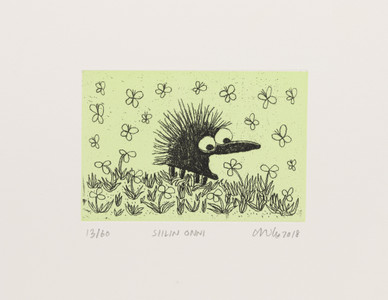 Siilin onni -grafiikkavedos